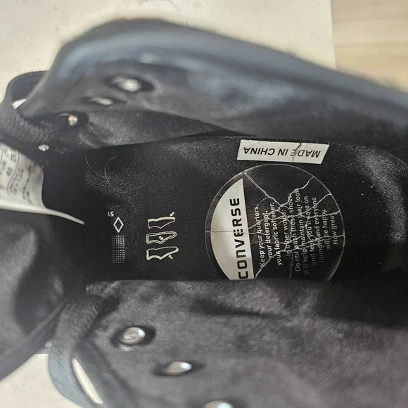 Converse Chuck Taylor All Star Tiger Sequin High Tops Women's Sz 9 Mens 7 - Picture 13 of 14